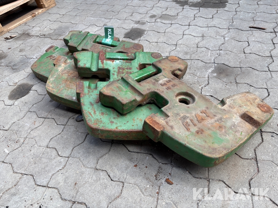 Frontvægte Fiat T5 4 styk