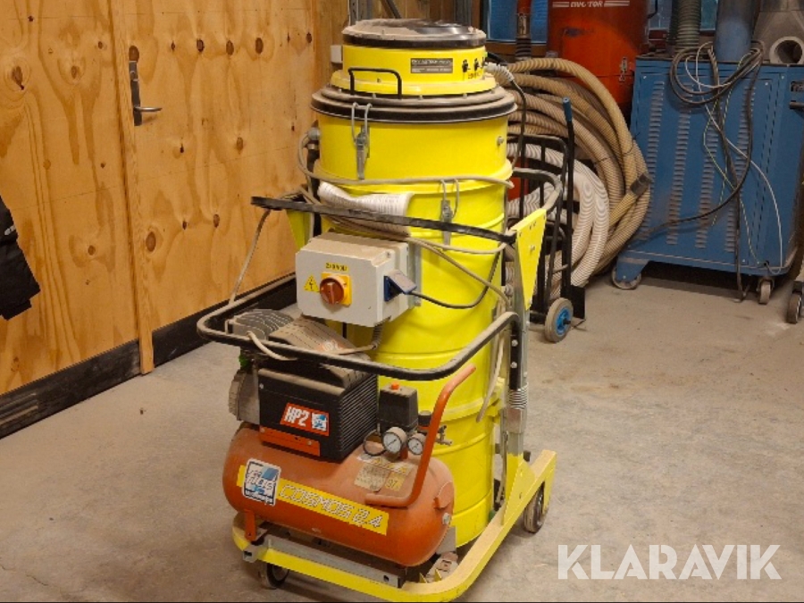 Støvsuger CFM 317/60 til miljøsanering 