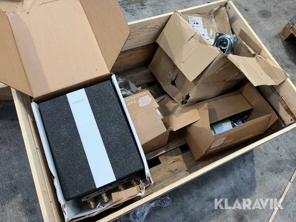 Lot - reden vandvarmer, ventiler og øvrigt