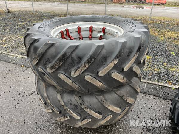 Tvillingehjul Michelin Multibib 600/65R38 - 2 styk