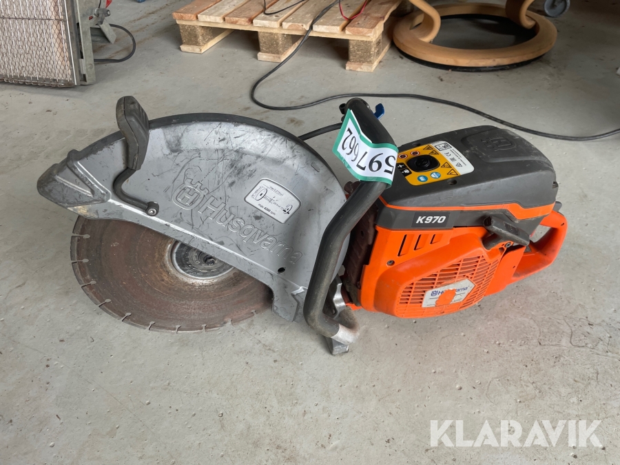 Kapsav Husqvarna K970, Hedensted, Klaravik Auktioner