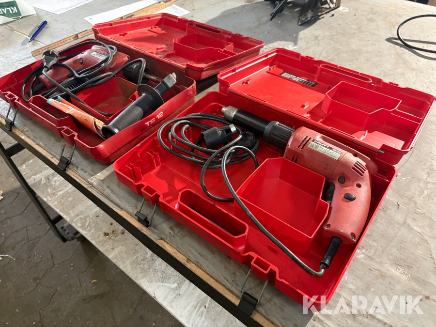 Boremaskiner Hilti TS12 2 styk