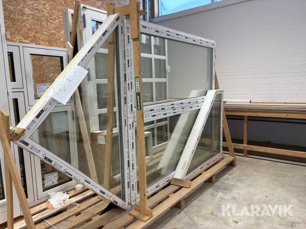 Vinduer Rehau 3 styk