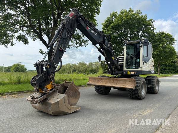 Hjulgraver Terex TW85 Engcon Rototilt - XL hus
