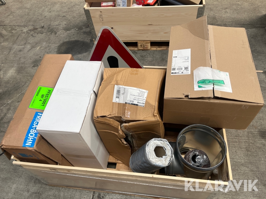 Blandet lot - assorteret overskud Cola, Friga-Bohn, wavin