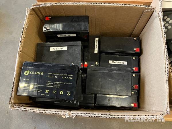 Batterier 23 styk Leader