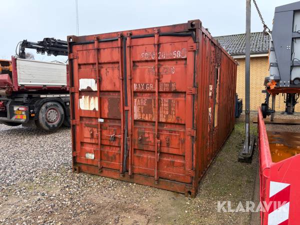Container Med dieseltank