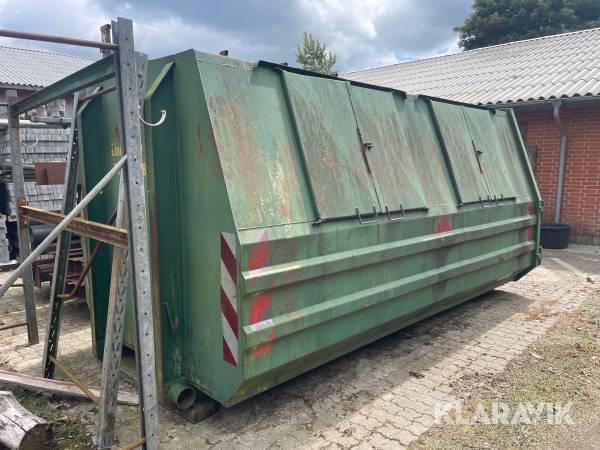 Container lukket