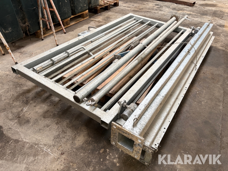 Galvaniseret dobbelt låger Kibo 2x2 meter