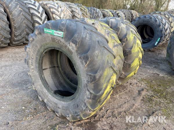 Landbrugsdæk Michelin 500/70R24 4 styk
