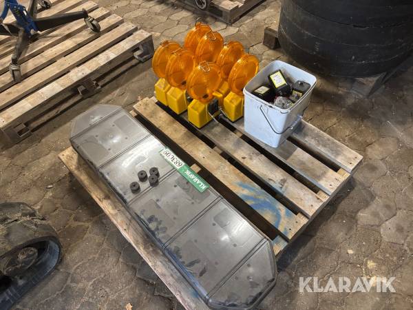 Blandet lot afspærring lamper + led rotorblink