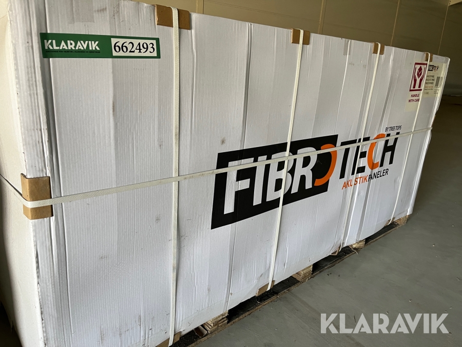 Akustikpaneler Fibrotech Unika 25 Black Oak 40 styk