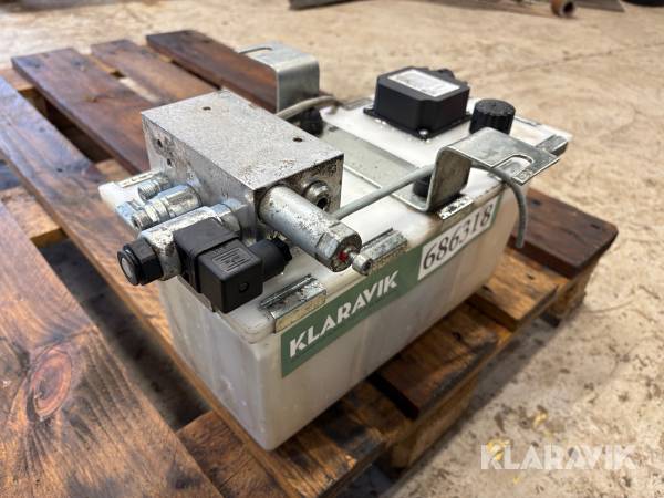 Hydraulik station Agro hytos med ventilblok