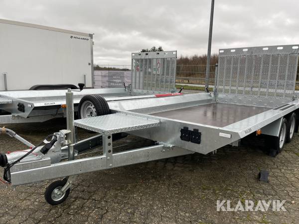 Maskintrailer TEMARED BUILDER Model 3 4018/2S ny