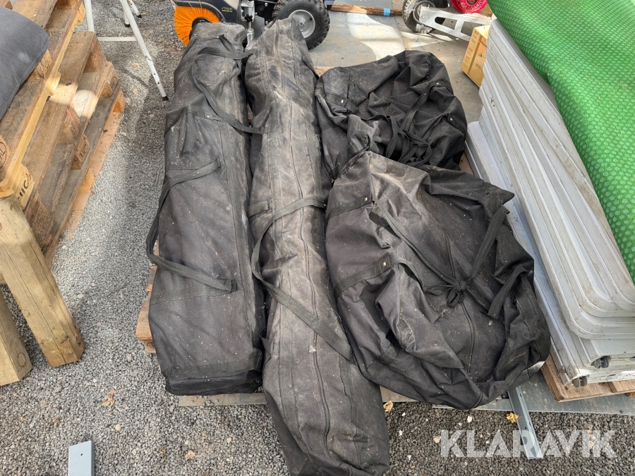 Party telte med bund 4x8 kvm