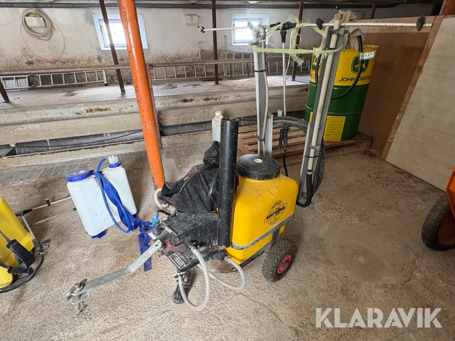 Sprøjte Berthoud Pulvexel