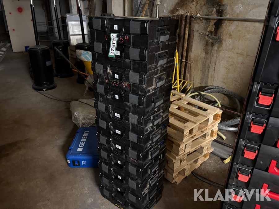 Værktøjskasser Viega - 11 styk