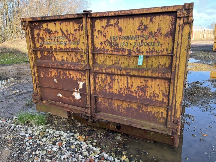 6m container m. 145cm sider