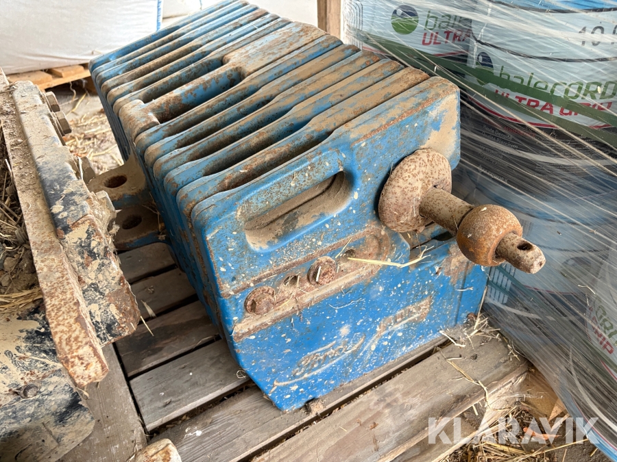 Vægtklods Ford 40 kg anslået 13 enkelt klodser