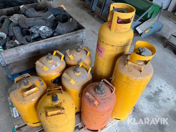 Gasflasker Lot 