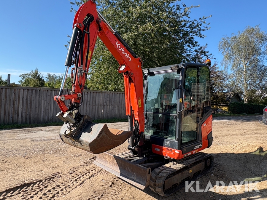 Gravemaskine Kubota KX027-4