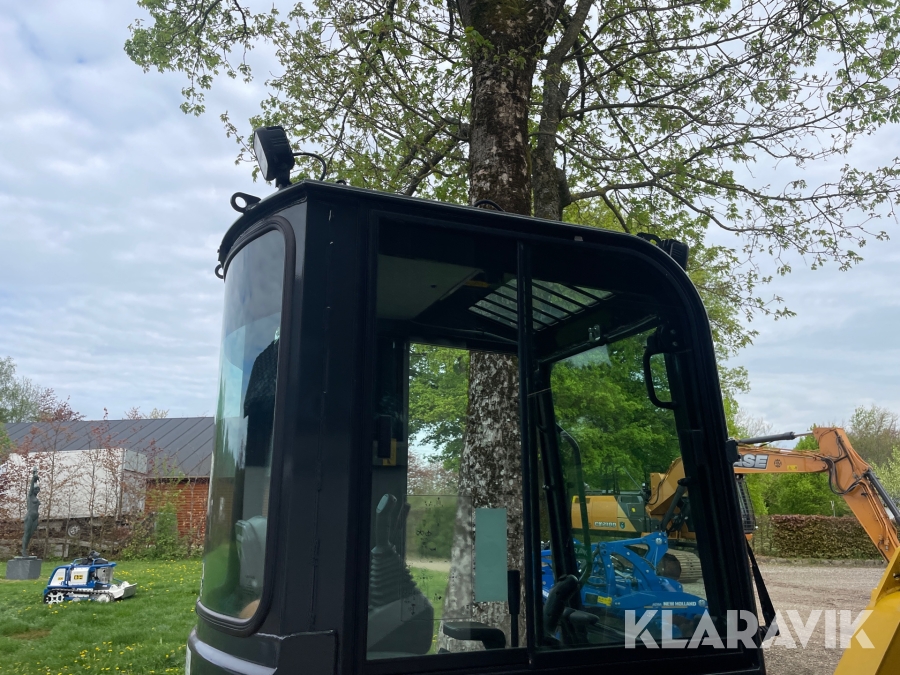 Minigraver Komatsu PC16R med skovle