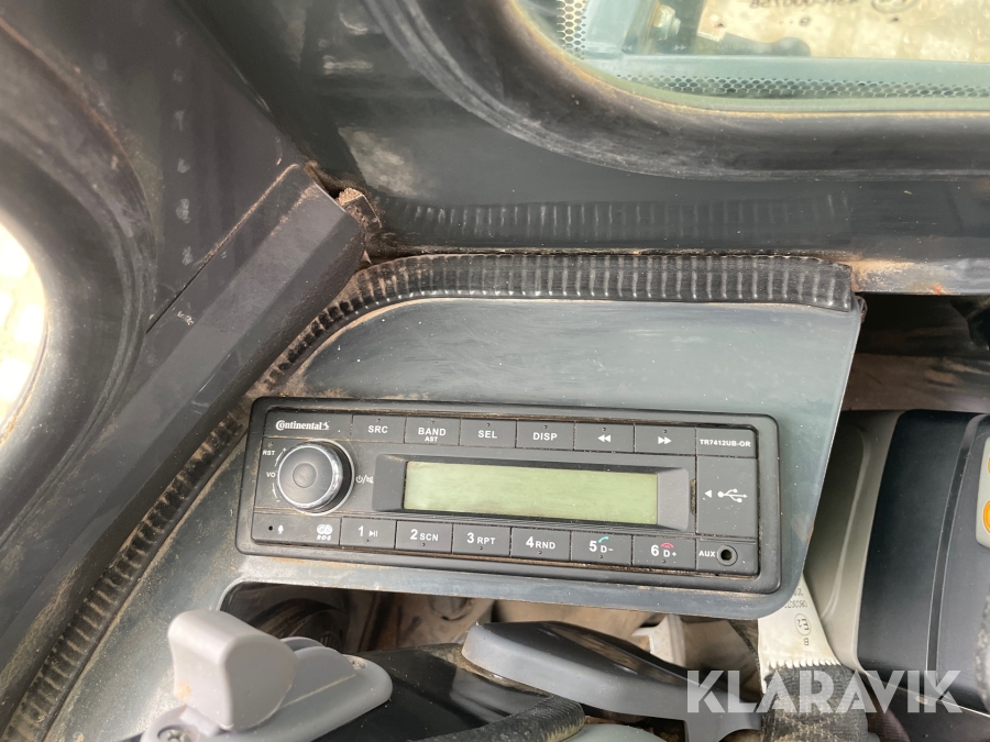 Minigraver Komatsu PC16R med skovle