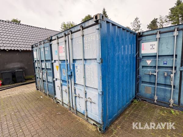 Container  20 fods  1 styk