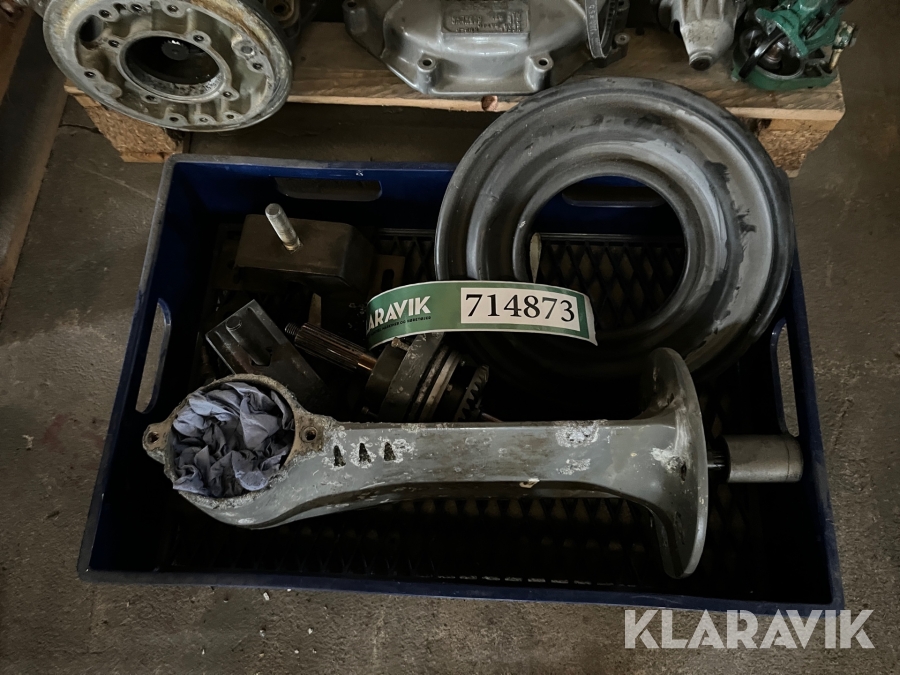 Diverse reservedele til båd