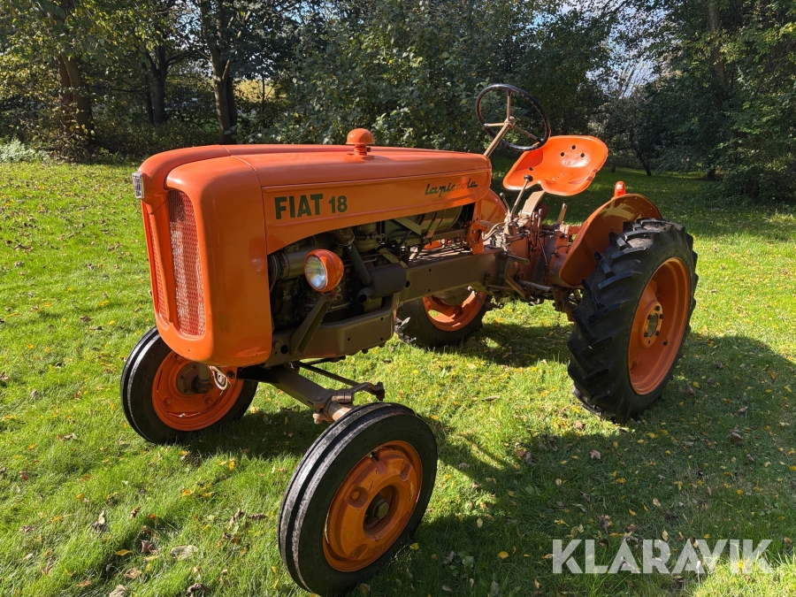 Veterantraktor Fiat 18