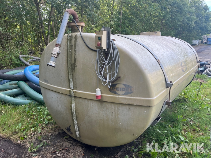 Glasfibertank Speider 7000 liter