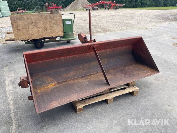 Bagtip skovl Fransgard T-220