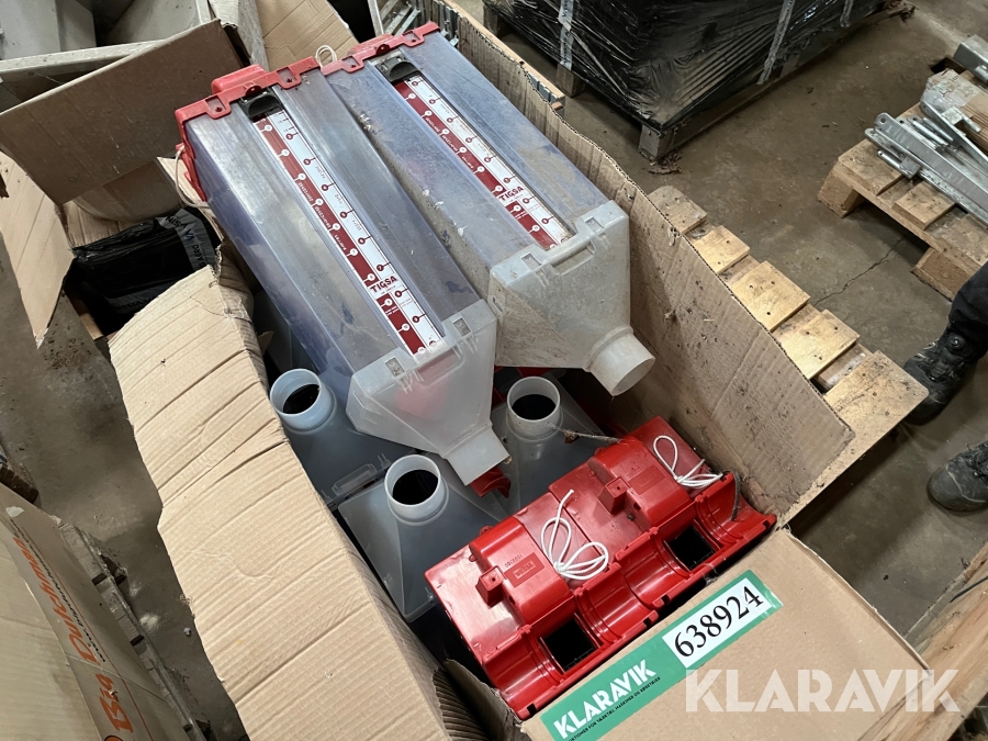 Foderkasser 10 styk TIGSA DSF 10 liter