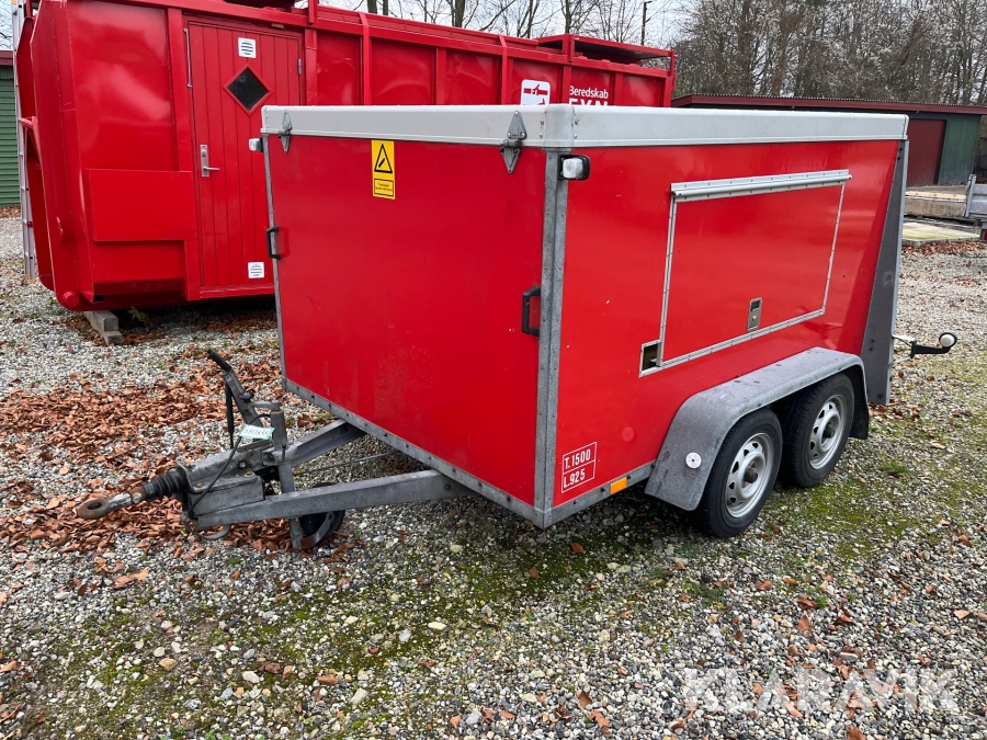 Anhængere til personbiler Brenderup lukket