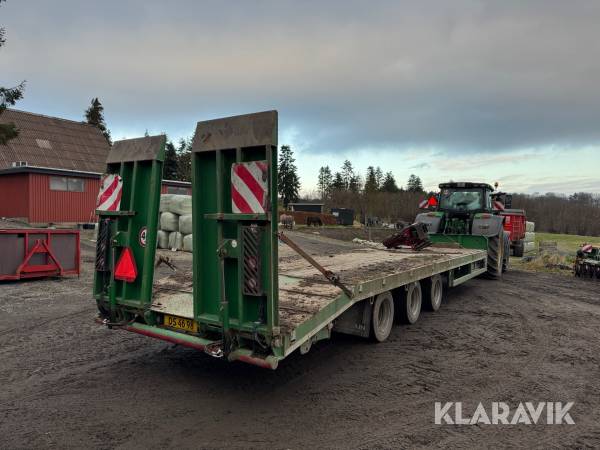 Maskintransportvogn Chieftain Agricultural Low Loader