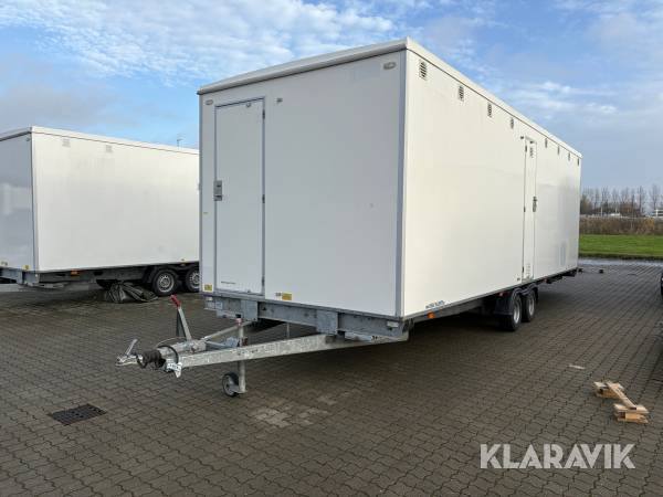Toilet- og badeskur Scanvogn 730