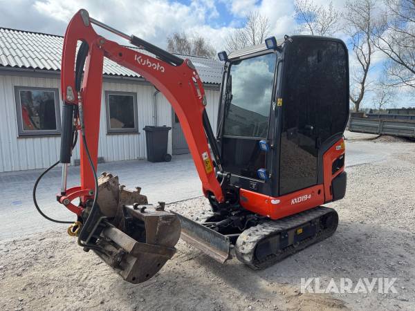 Minigraver Kubota KX019-4