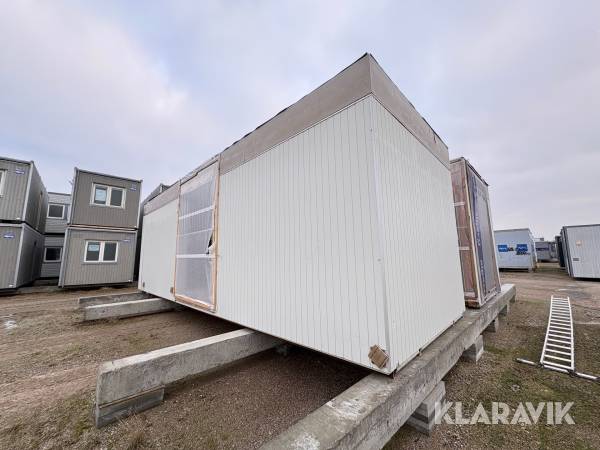 Dobbeltmodul med køkken