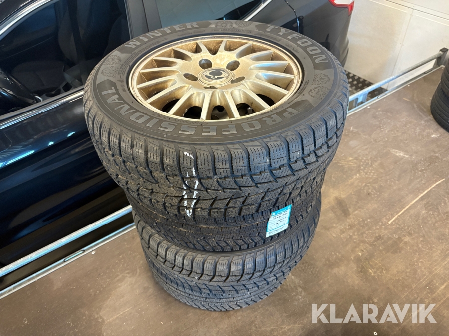 Fælge med dæk Tyfoon 16