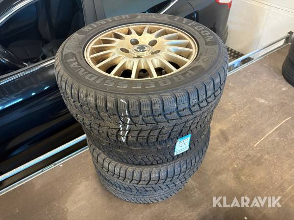 Fælge med dæk Tyfoon 16"