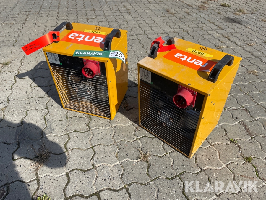 Varmeblæsere Master B8.8EPB 2 styk