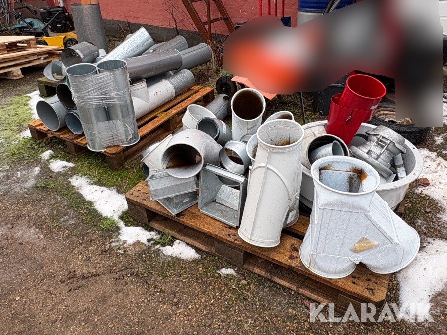 Ventilationsrør assorteret