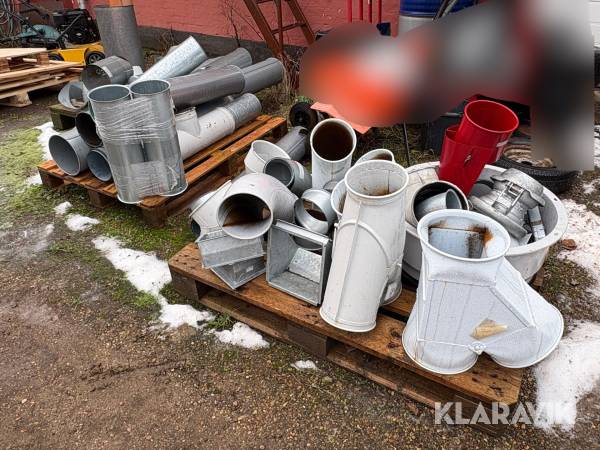 Ventilationsrør assorteret