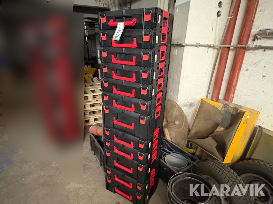 Værktøjskasser Milwaukee - 12 styk