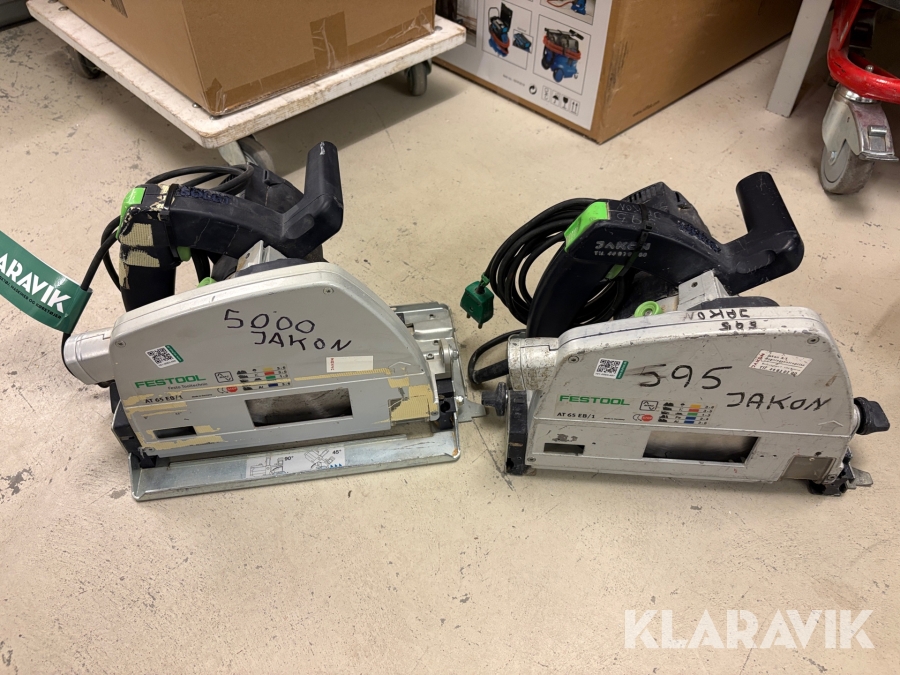 Dyk- og rundsave Festool TS 55 EBQ 2 styk