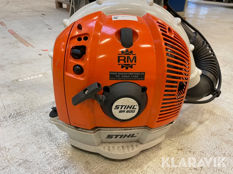 Løvblæser Stihl BR600 / SH86C, Odense, Klaravik auktioner