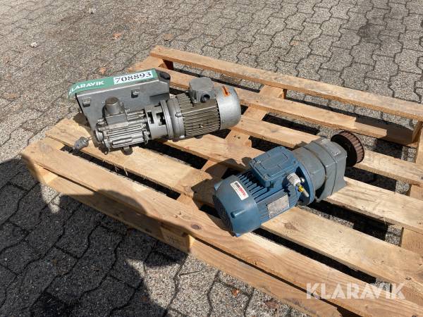 Pumpe og motor Lafert - busch 16-112