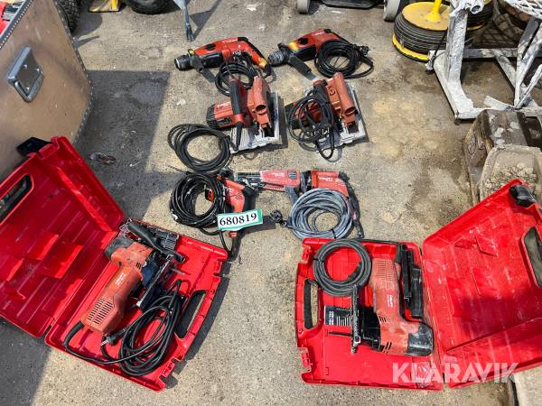 Håndværktøj Hilti 8 styk