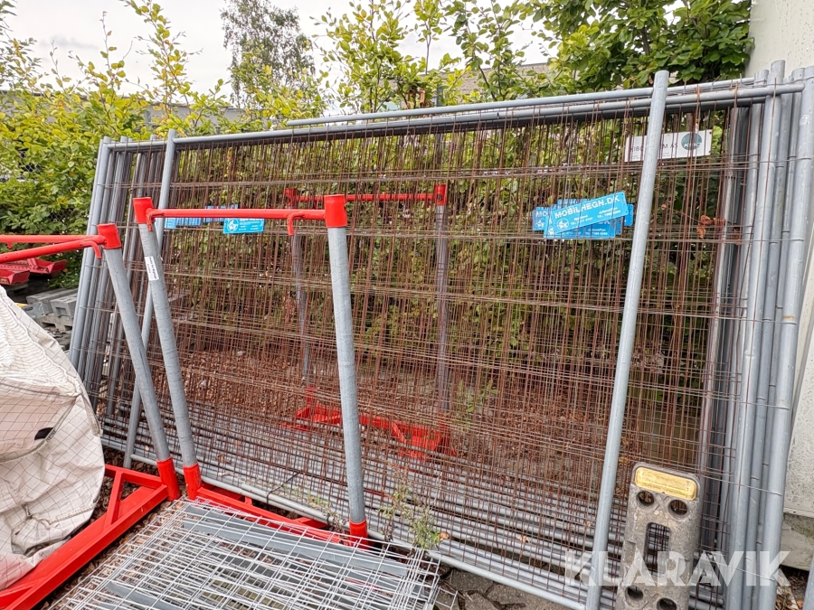 Mobilhegn og fødder 17 fag hegn og 18 fødder