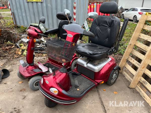 Scootere Karma og Shoprider 2 styk - Rep objekter